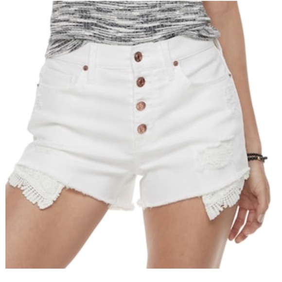 Mudd high rise stretch shorts - Picture 1 of 3